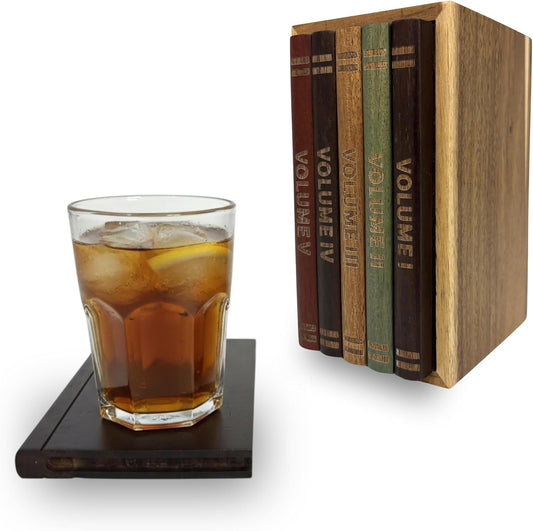 The Bookish Kitchen Coaster Set