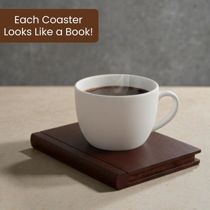 The Bookish Kitchen Coaster Set
